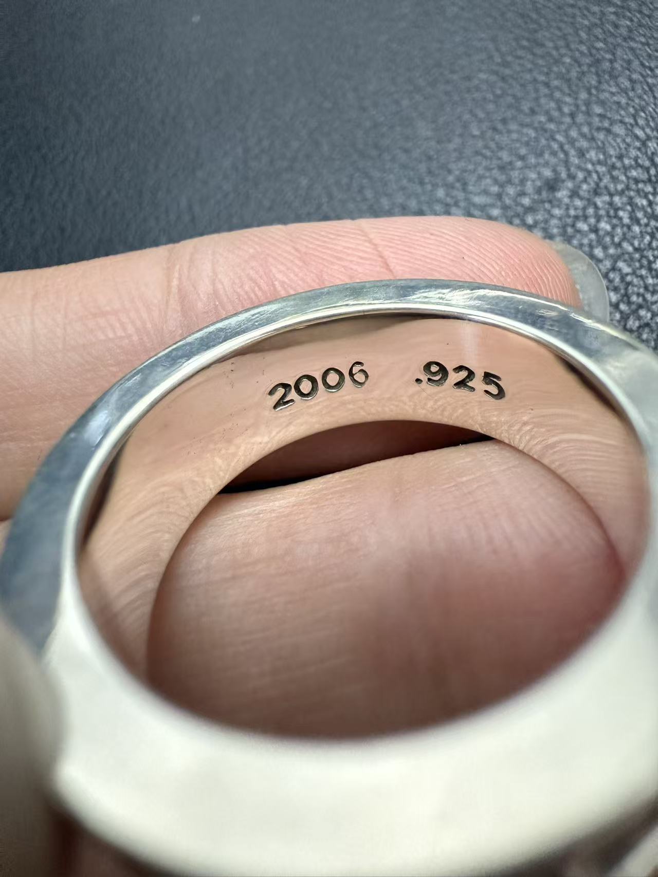 Chrome Hearts Cross Ring - Gothic 925 Sterling Silver Jewelry | David Studio