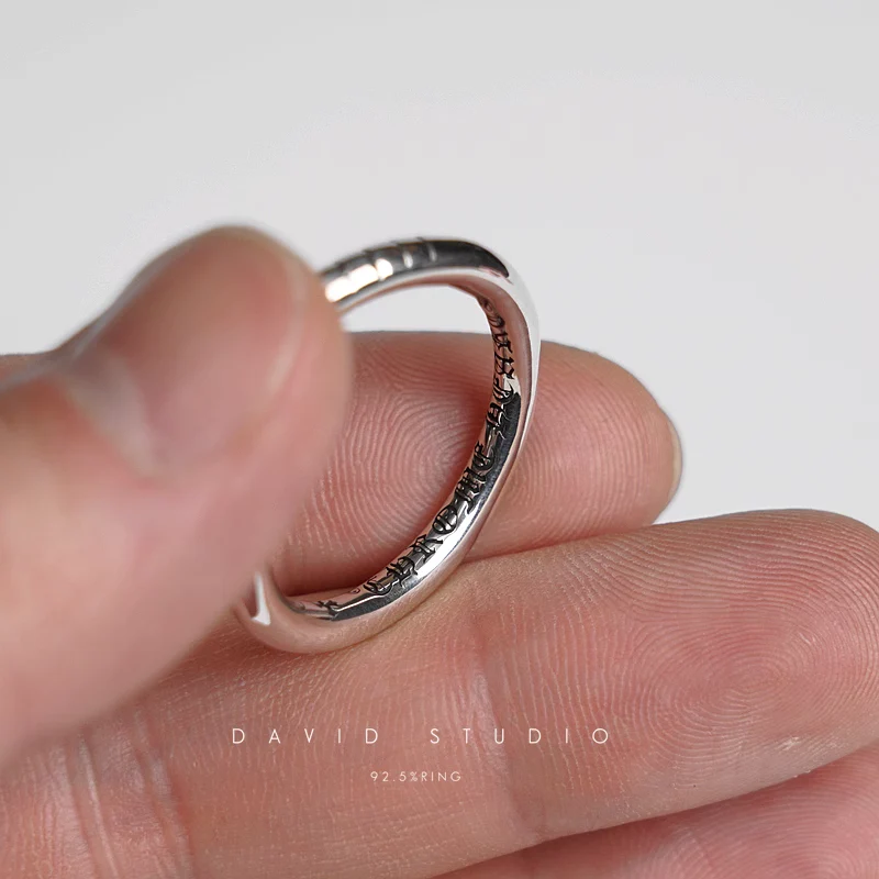 Chrome Hearts Cross Ring - Gothic 925 Sterling Silver Jewelry | David Studio