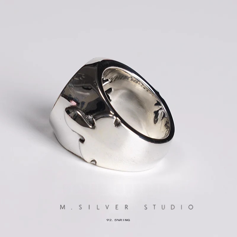 Chrome Hearts Cross Ring - Gothic 925 Sterling Silver Jewelry | David Studio