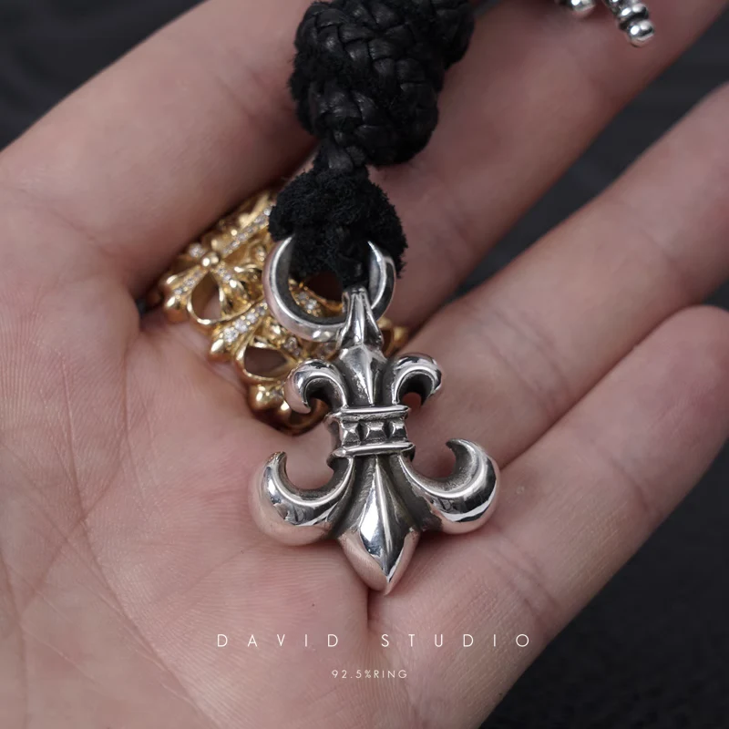 Chrome Hearts Cross Ring - Gothic 925 Sterling Silver Jewelry | David Studio