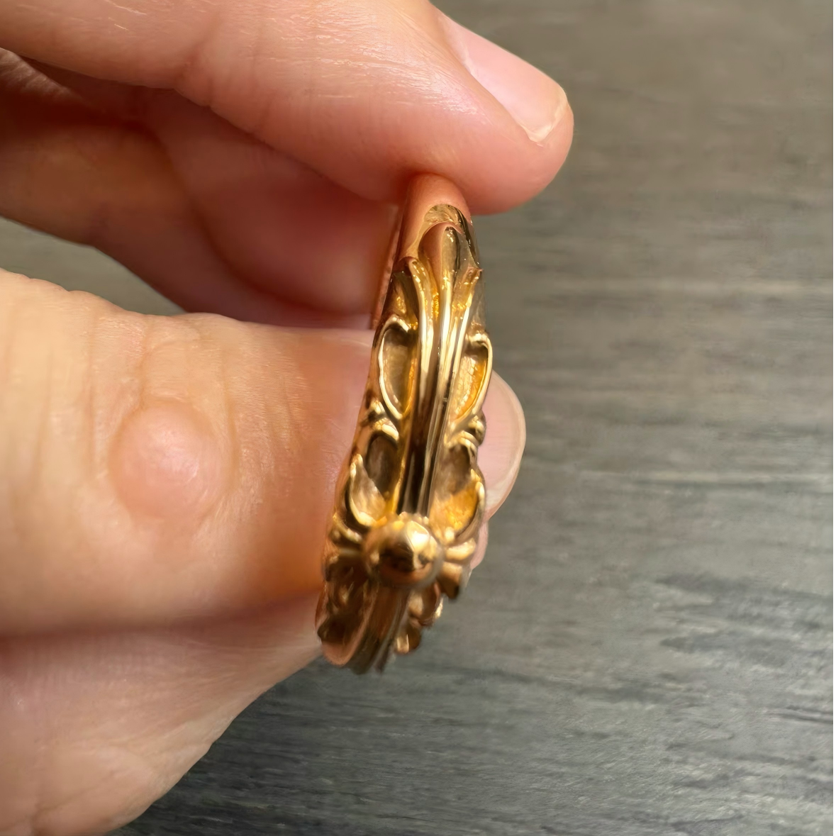 Chrome Hearts Cross Ring - Gothic 925 Sterling Silver Jewelry | David Studio