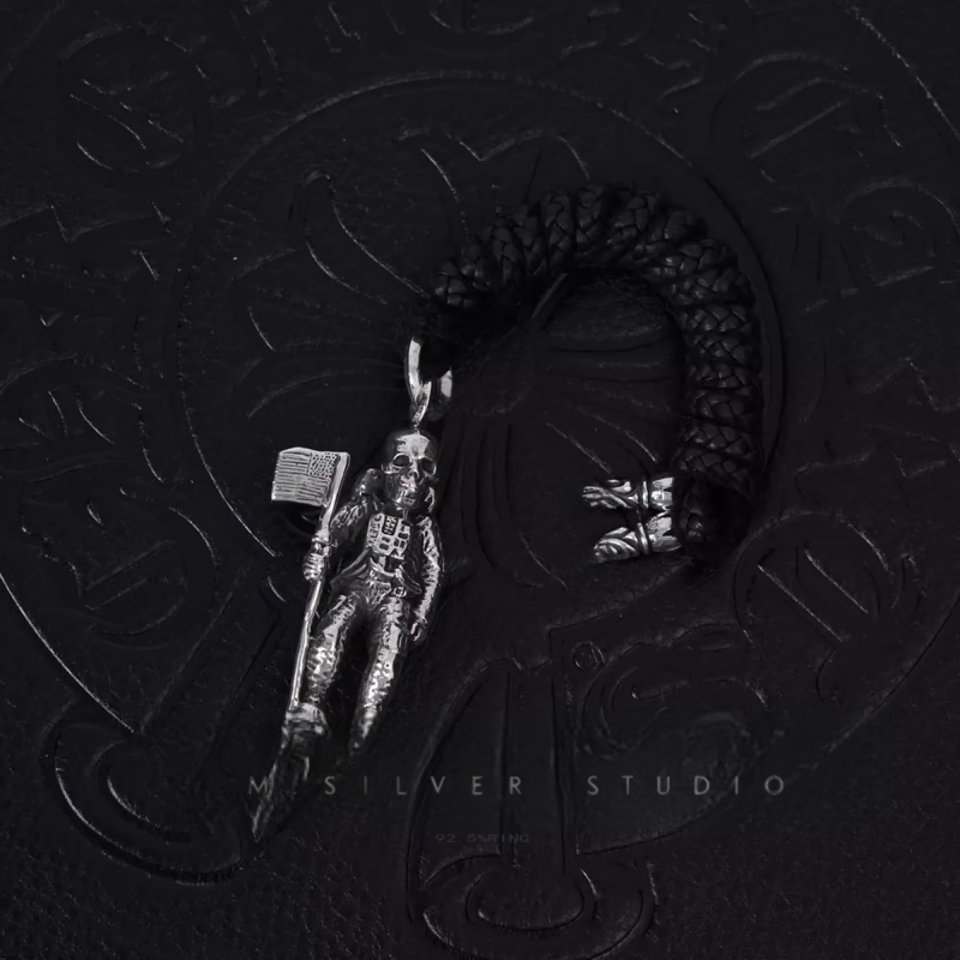 Chrome Hearts Cross Ring - Gothic 925 Sterling Silver Jewelry | David Studio