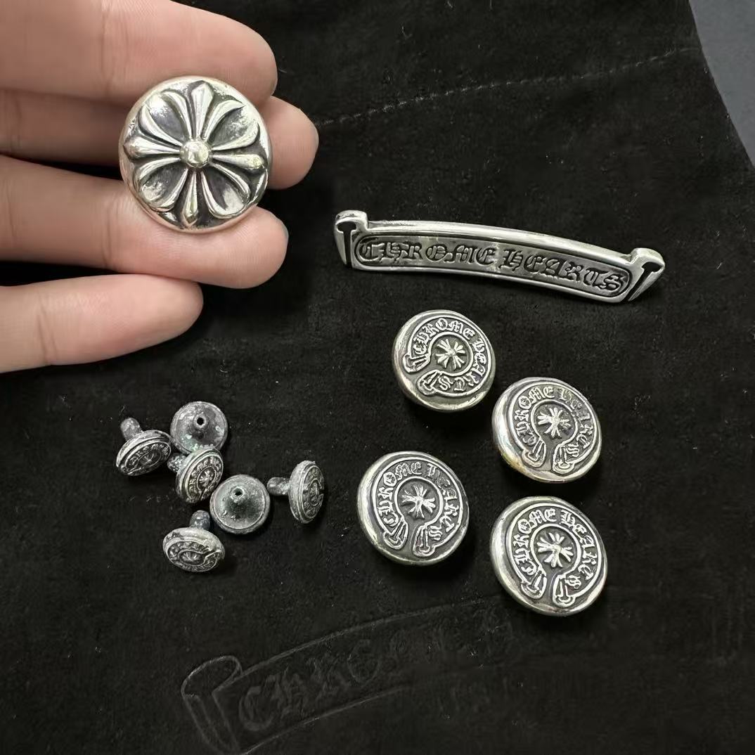 Chrome Hearts Cross Ring - Gothic 925 Sterling Silver Jewelry | David Studio