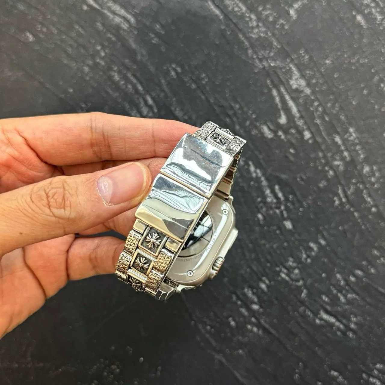 Chrome Hearts Cross Ring - Gothic 925 Sterling Silver Jewelry | David Studio