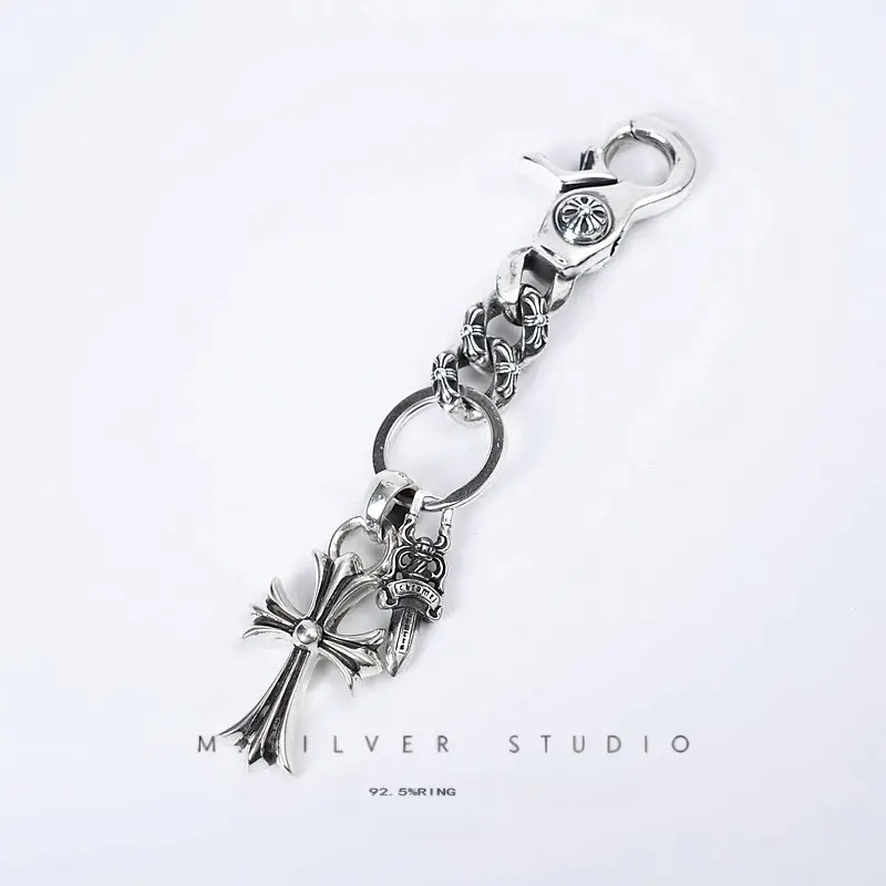 Chrome Hearts Cross Ring - Gothic 925 Sterling Silver Jewelry | David Studio