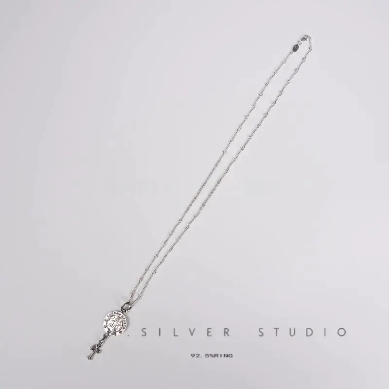 Chrome Hearts Cross Ring - Gothic 925 Sterling Silver Jewelry | David Studio