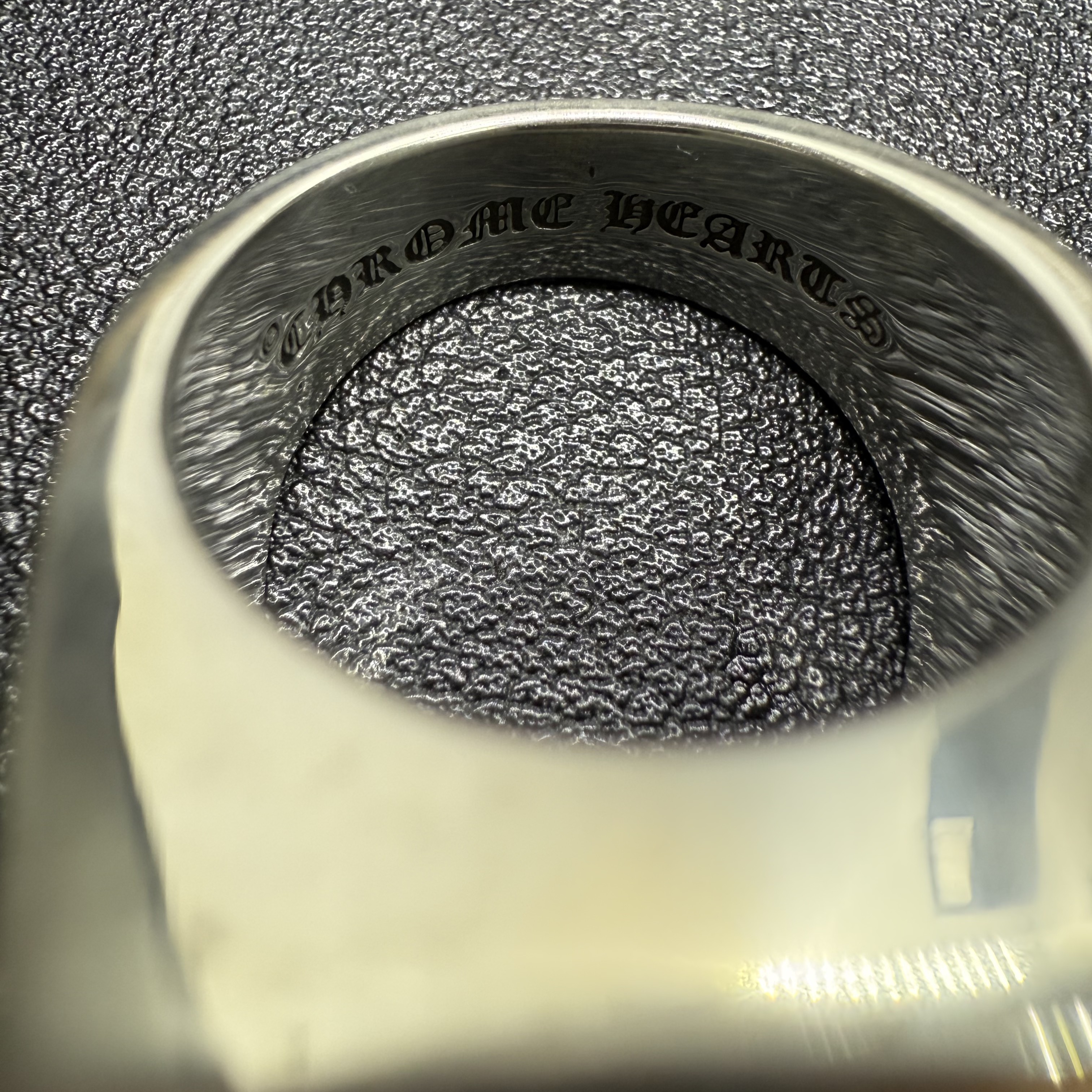 Chrome Hearts Cross Ring - Gothic 925 Sterling Silver Jewelry | David Studio