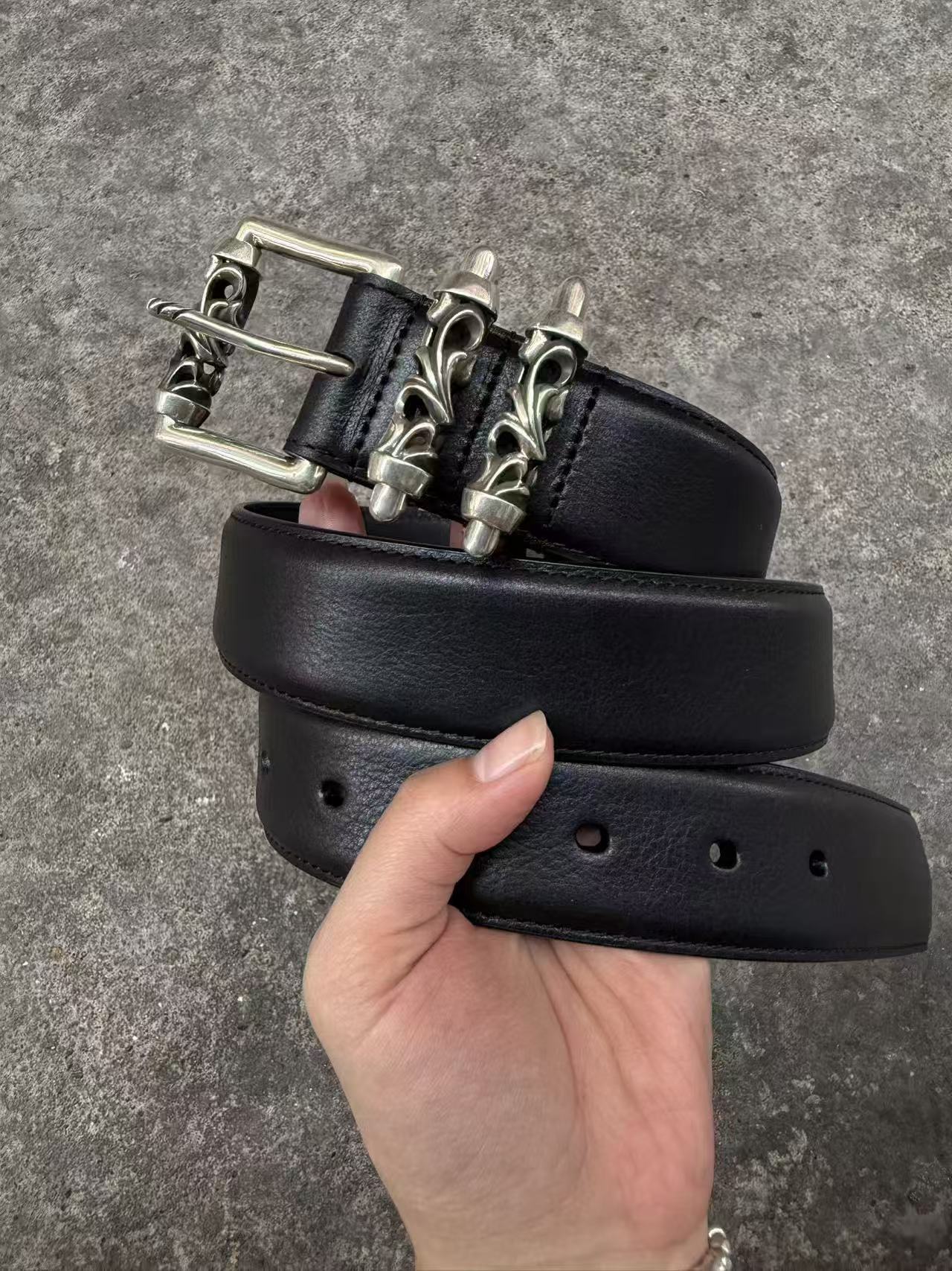 Chrome Hearts Cross Ring - Gothic 925 Sterling Silver Jewelry | David Studio