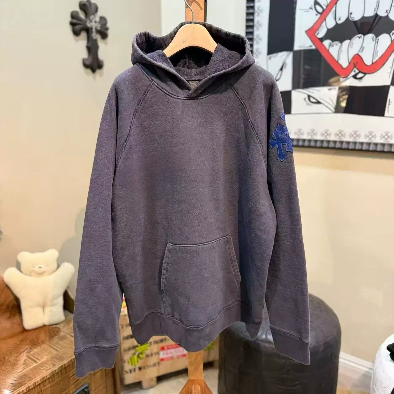 Chrome Hearts Cross Ring - Gothic 925 Sterling Silver Jewelry | David Studio