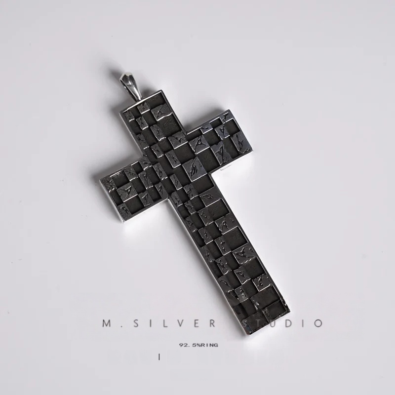 Chrome Hearts Cross Ring - Gothic 925 Sterling Silver Jewelry | David Studio