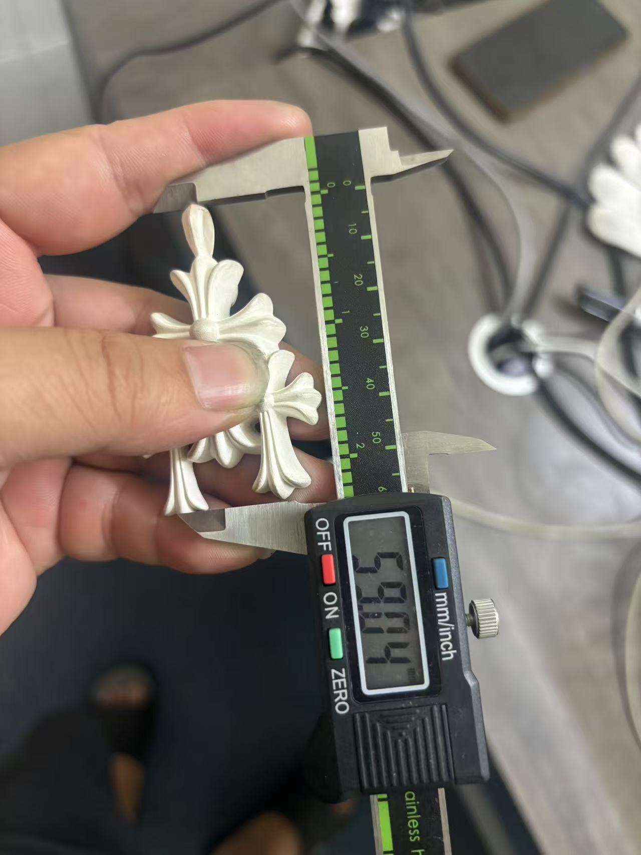 Chrome Hearts Cross Ring - Gothic 925 Sterling Silver Jewelry | David Studio