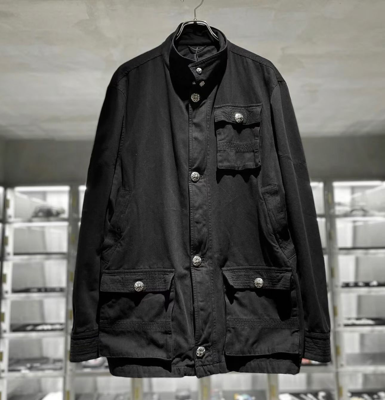 Chrome Hearts Cross Ring - Gothic 925 Sterling Silver Jewelry | David Studio