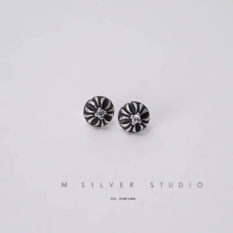 Chrome Hearts Cross Ring - Gothic 925 Sterling Silver Jewelry | David Studio