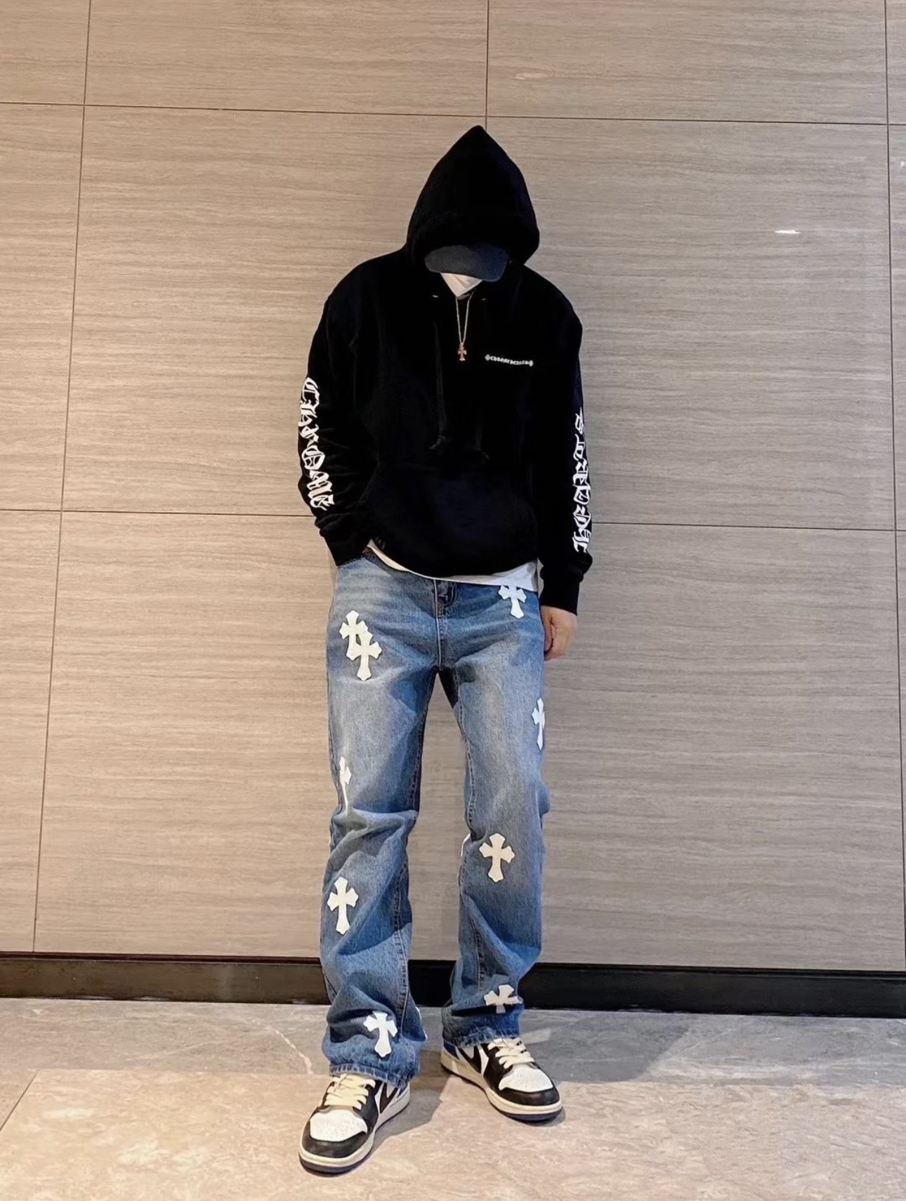 Chrome Hearts Cross Ring - Gothic 925 Sterling Silver Jewelry | David Studio