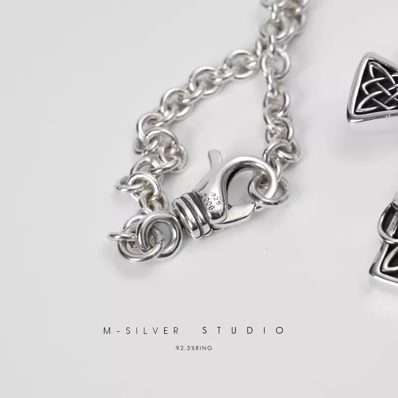 Chrome Hearts Cross Ring - Gothic 925 Sterling Silver Jewelry | David Studio