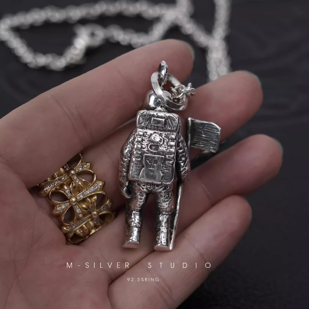 Chrome Hearts Cross Ring - Gothic 925 Sterling Silver Jewelry | David Studio