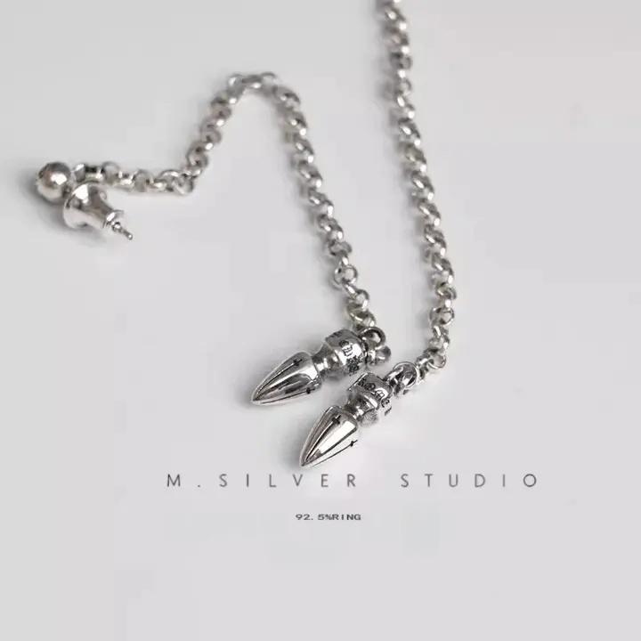 Chrome Hearts Cross Ring - Gothic 925 Sterling Silver Jewelry | David Studio