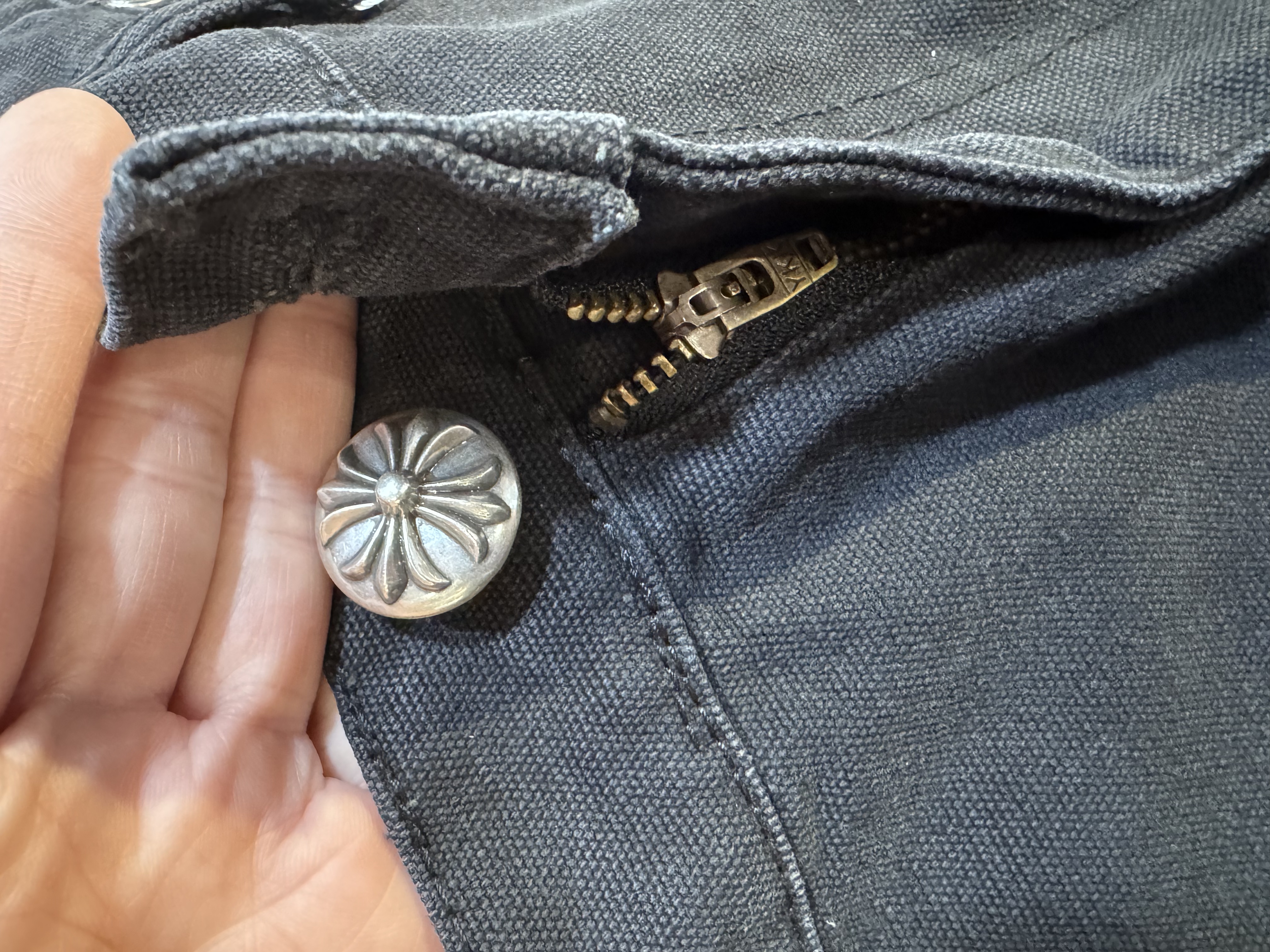 Chrome Hearts Cross Ring - Gothic 925 Sterling Silver Jewelry | David Studio