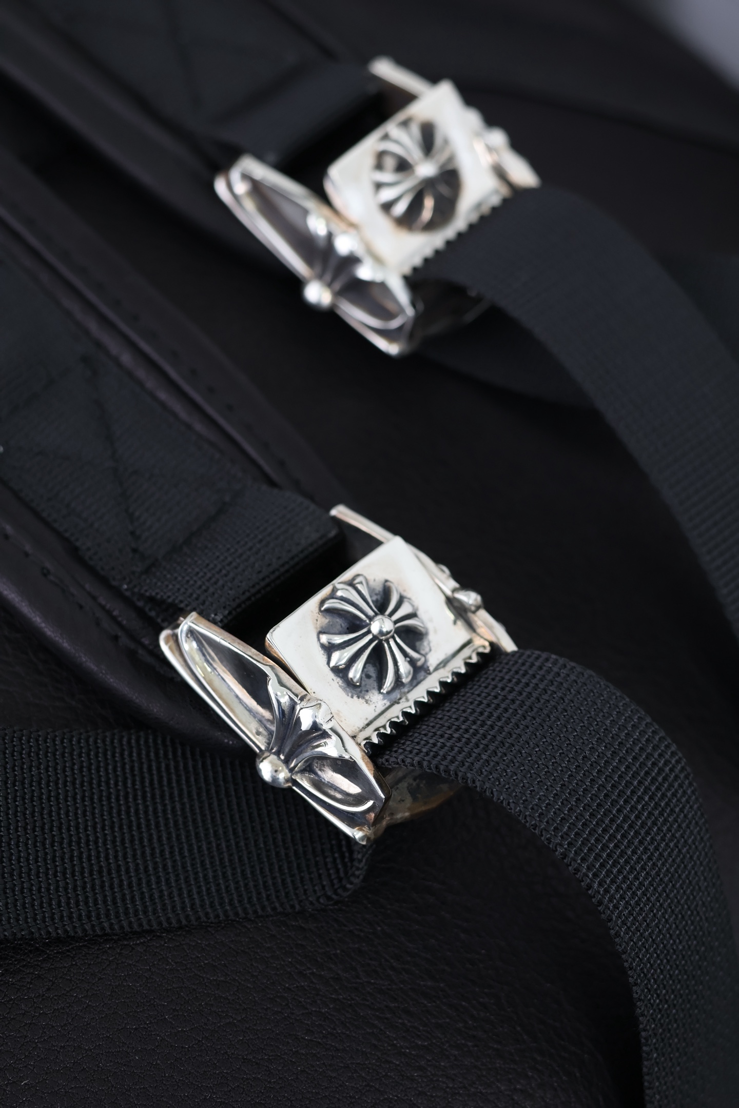 Chrome Hearts Cross Ring - Gothic 925 Sterling Silver Jewelry | David Studio