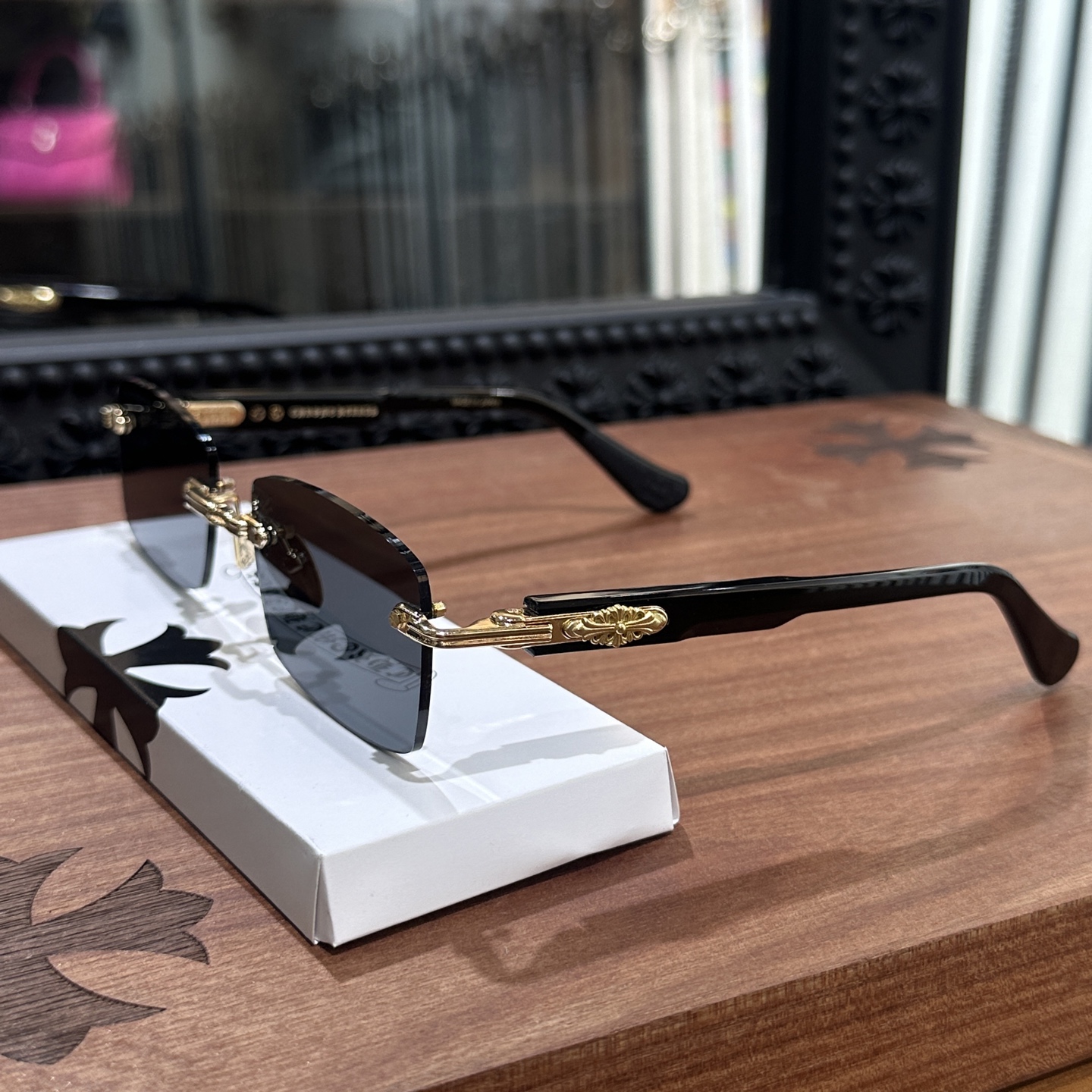 Chrome Hearts Cross Ring - Gothic 925 Sterling Silver Jewelry | David Studio