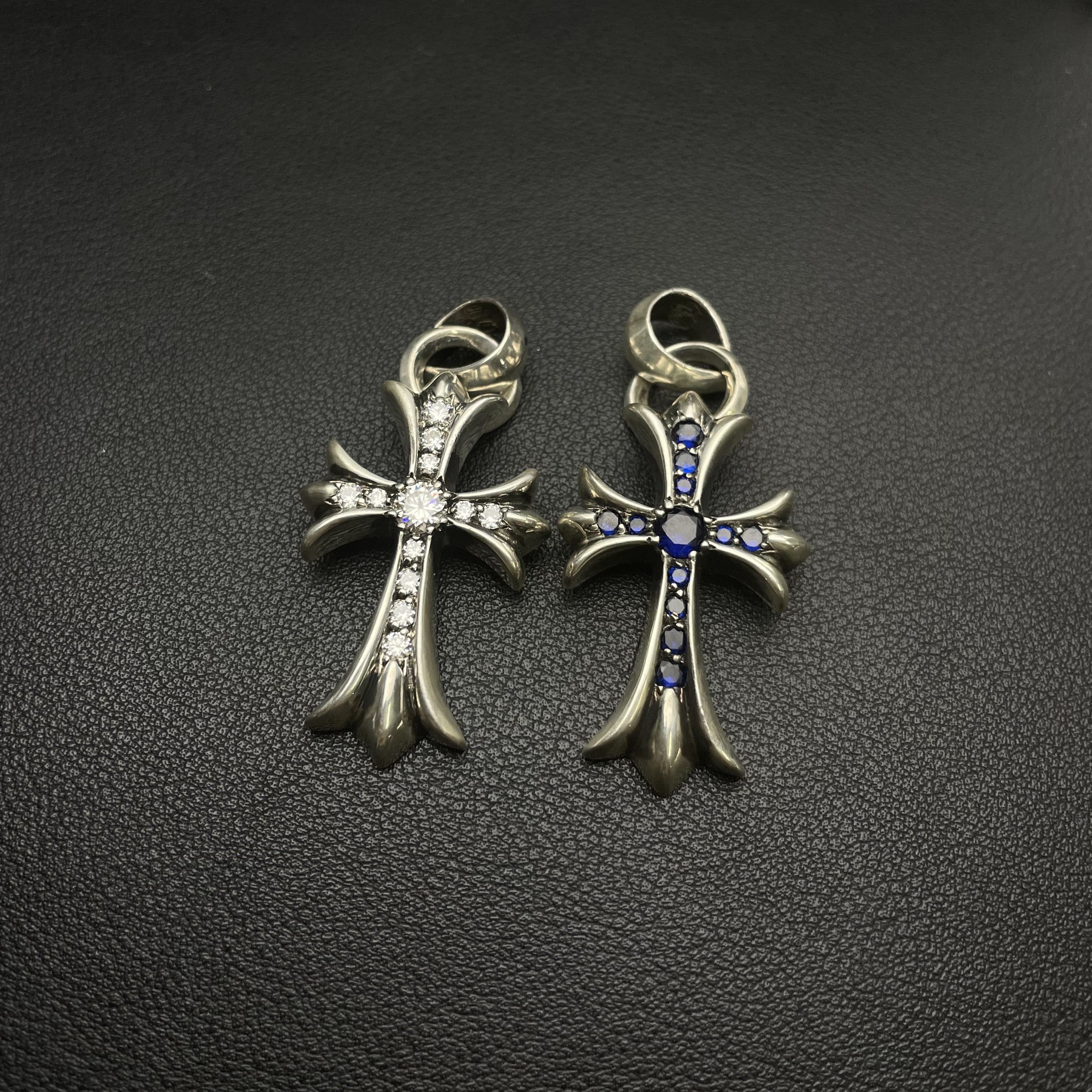 Chrome Hearts Cross Ring - Gothic 925 Sterling Silver Jewelry | David Studio