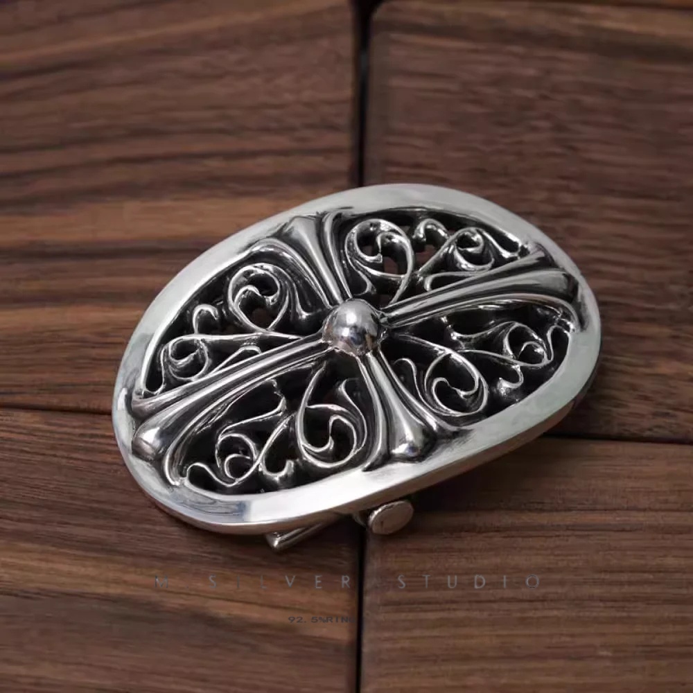 Chrome Hearts Cross Ring - Gothic 925 Sterling Silver Jewelry | David Studio