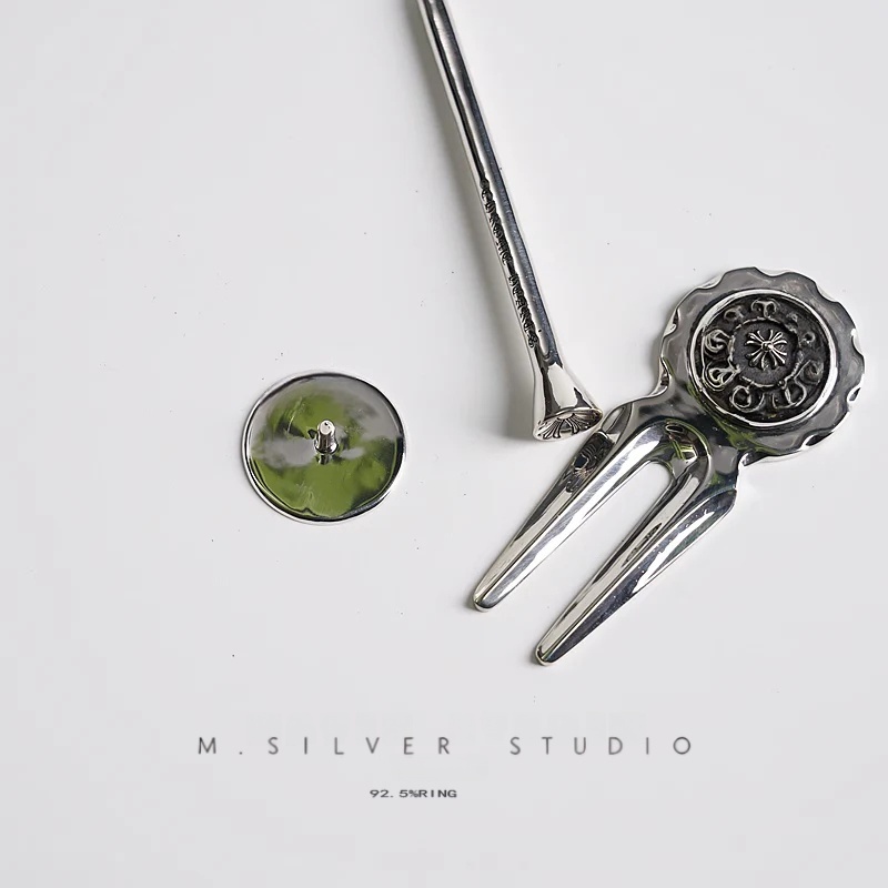 Chrome Hearts Cross Ring - Gothic 925 Sterling Silver Jewelry | David Studio