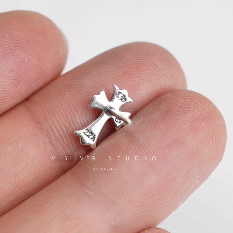 Chrome Hearts Cross Ring - Gothic 925 Sterling Silver Jewelry | David Studio