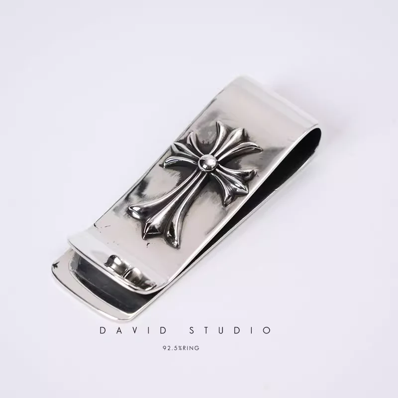 Chrome Hearts Cross Ring - Gothic 925 Sterling Silver Jewelry | David Studio