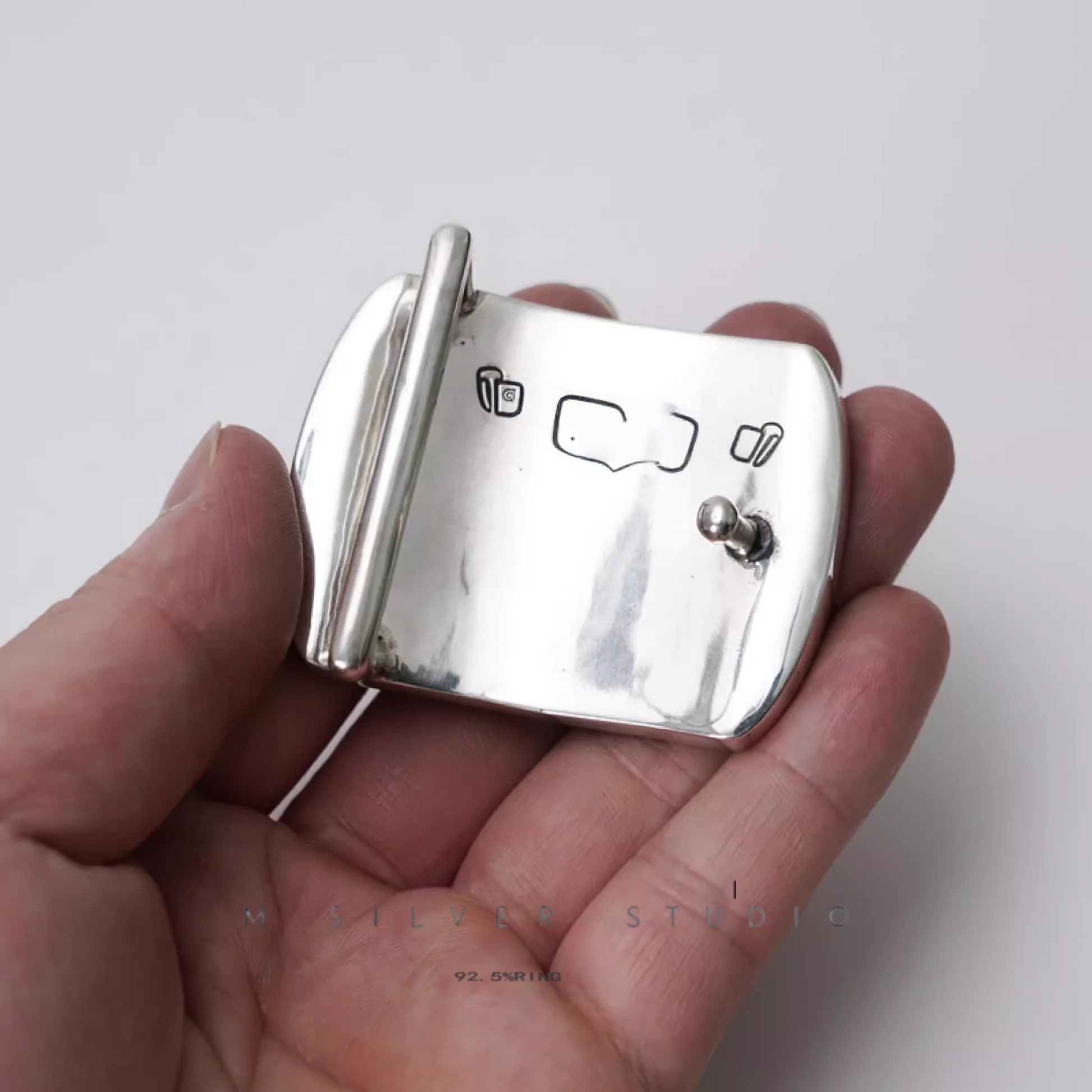 Chrome Hearts Cross Ring - Gothic 925 Sterling Silver Jewelry | David Studio