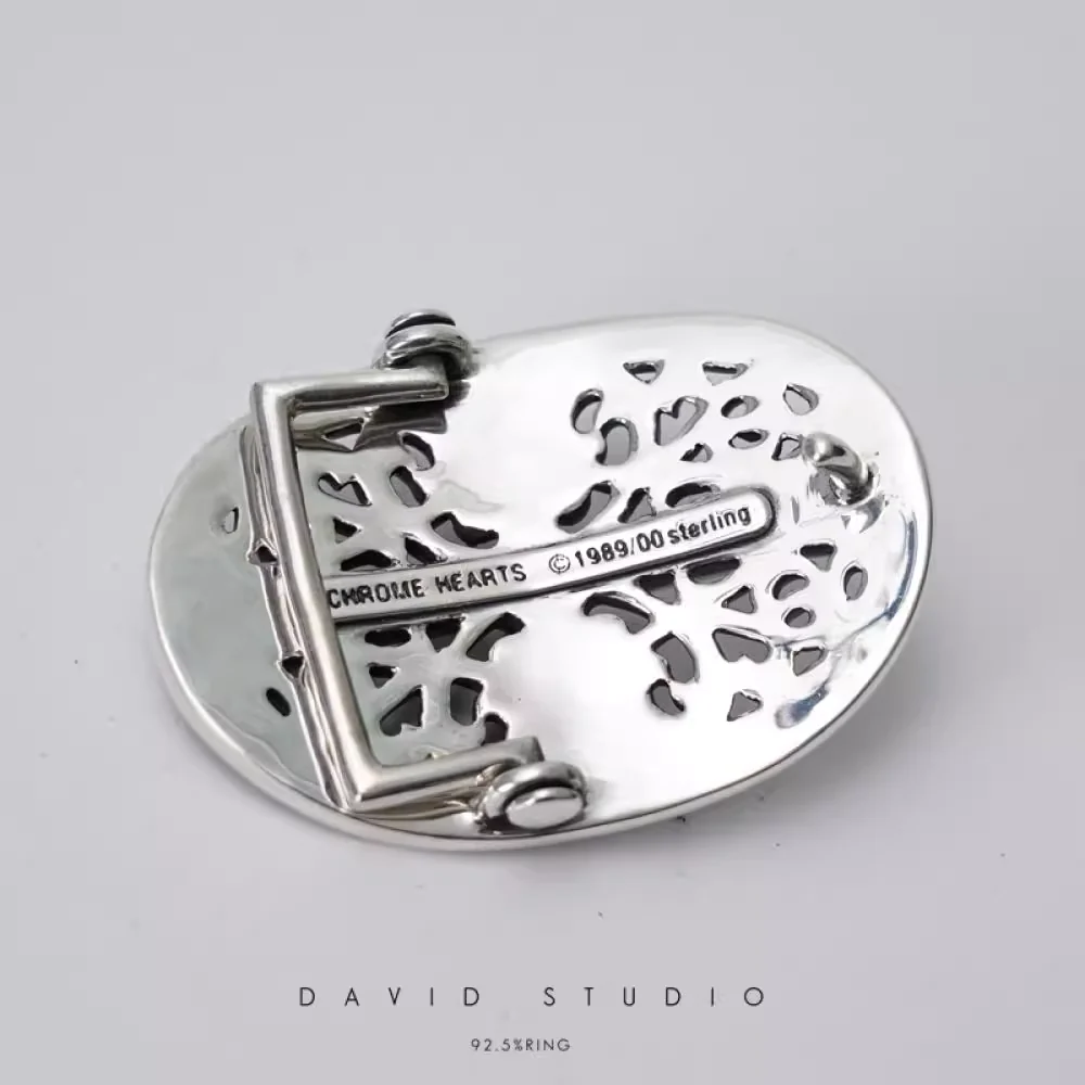 Chrome Hearts Cross Ring - Gothic 925 Sterling Silver Jewelry | David Studio