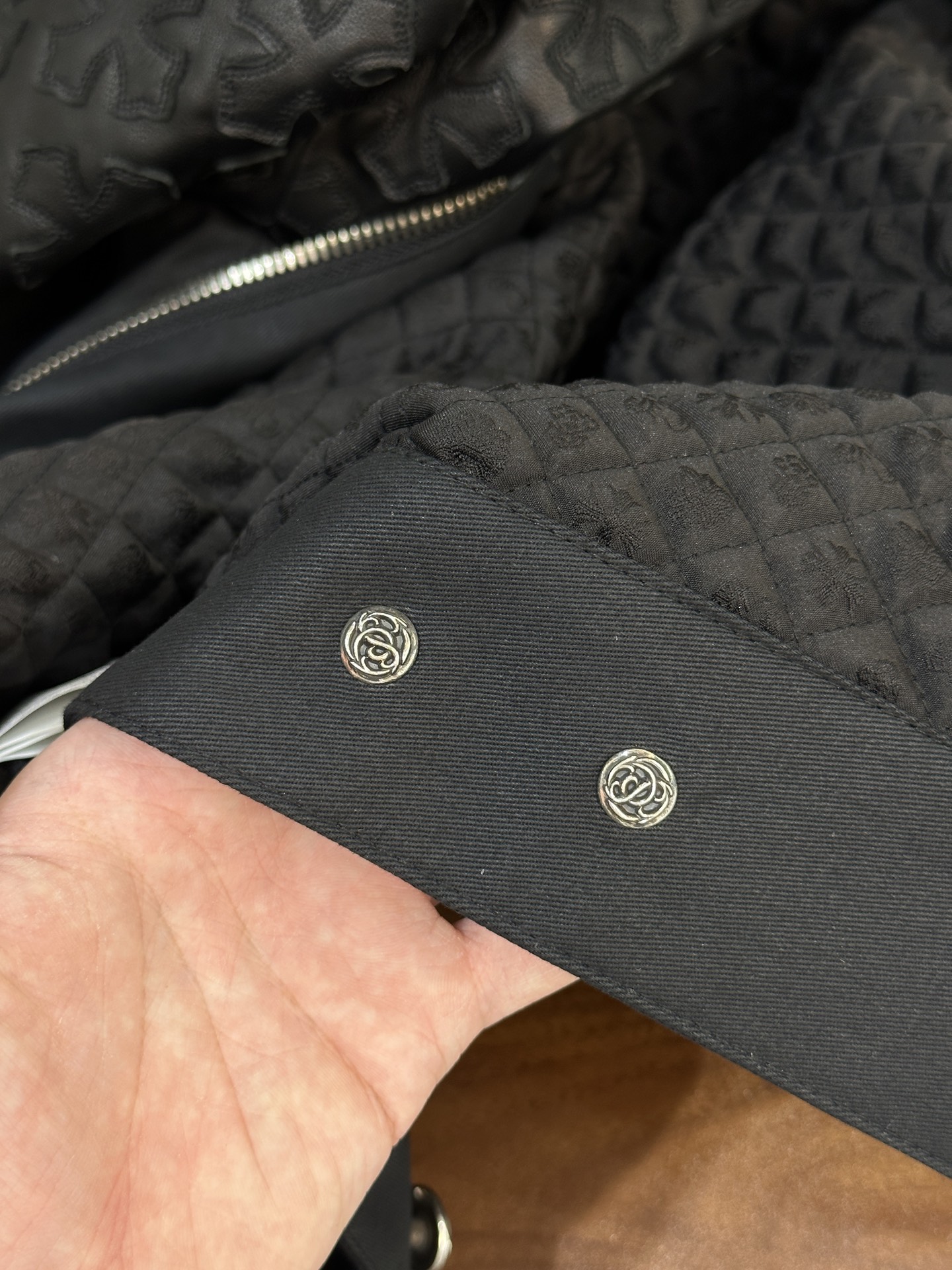 Chrome Hearts Cross Ring - Gothic 925 Sterling Silver Jewelry | David Studio