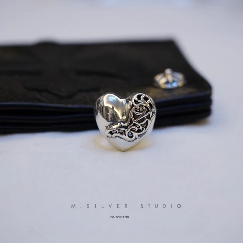 Chrome Hearts Cross Ring - Gothic 925 Sterling Silver Jewelry | David Studio