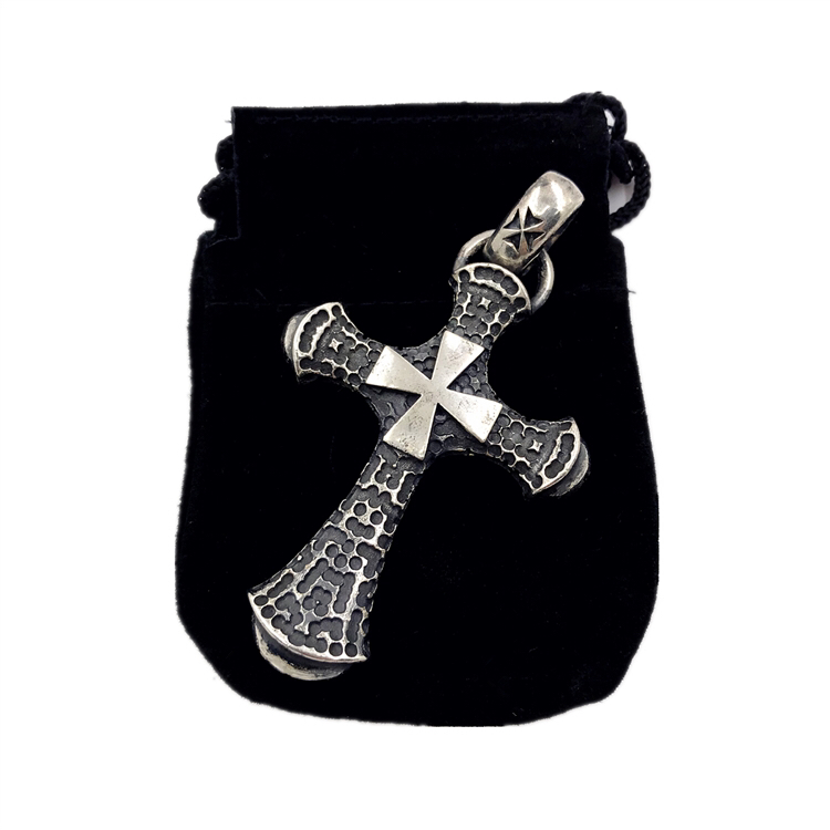 Chrome Hearts Cross Ring - Gothic 925 Sterling Silver Jewelry | David Studio