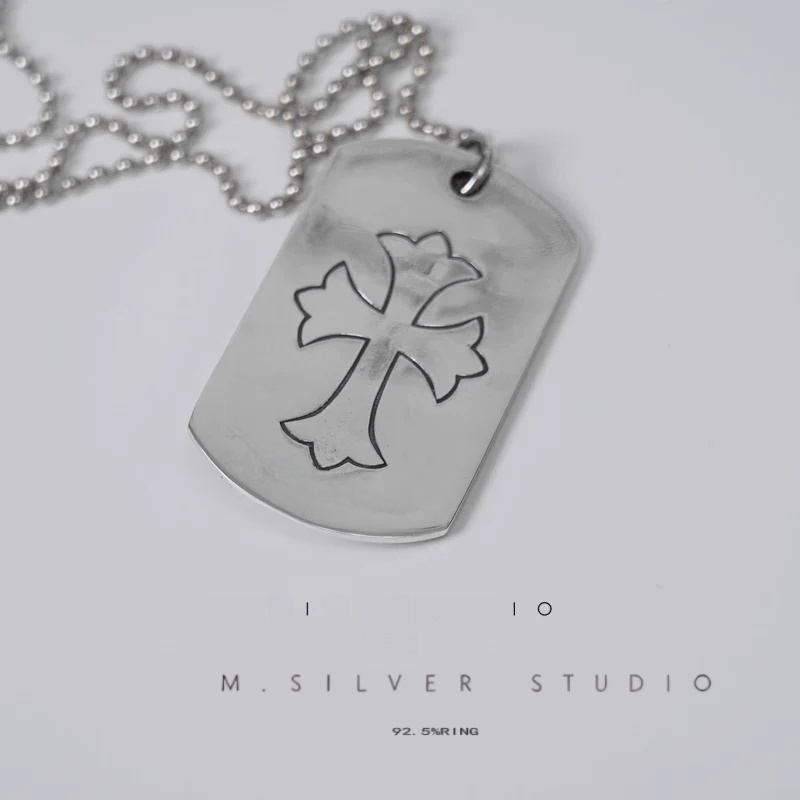 Chrome Hearts Cross Ring - Gothic 925 Sterling Silver Jewelry | David Studio