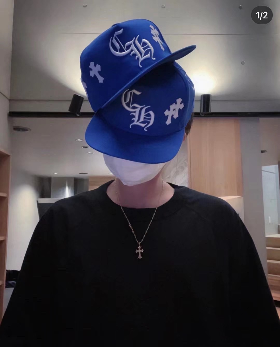 Chrome Hearts Cross Ring - Gothic 925 Sterling Silver Jewelry | David Studio