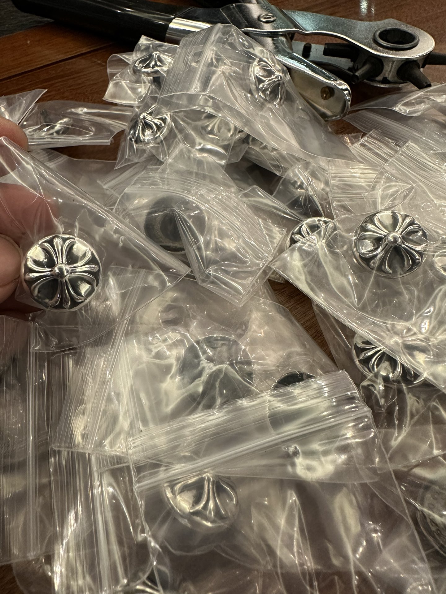 Chrome Hearts Cross Ring - Gothic 925 Sterling Silver Jewelry | David Studio