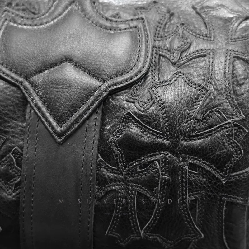 Chrome Hearts Cross Ring - Gothic 925 Sterling Silver Jewelry | David Studio