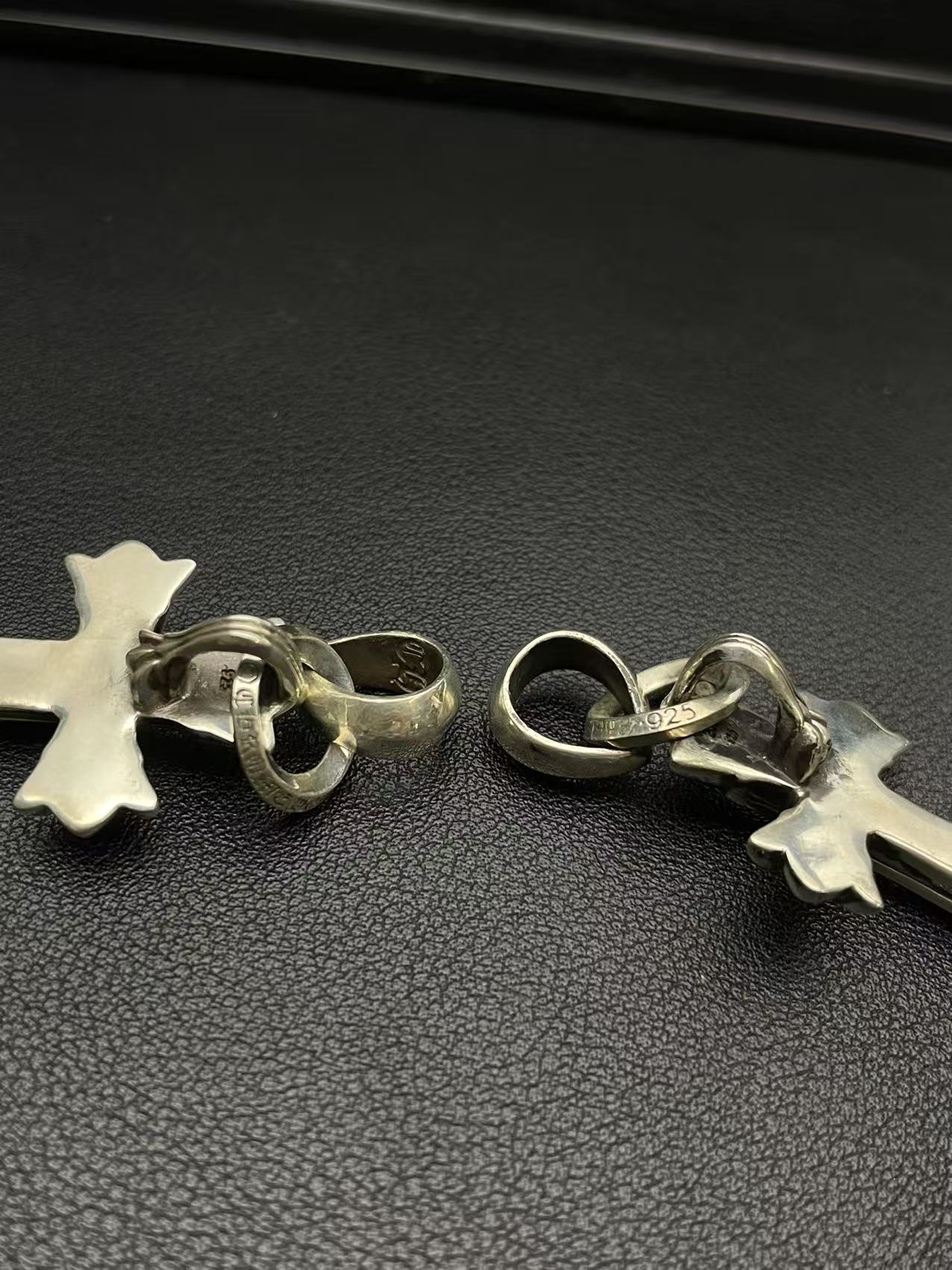 Chrome Hearts Cross Ring - Gothic 925 Sterling Silver Jewelry | David Studio