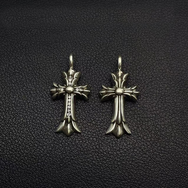Chrome Hearts Cross Ring - Gothic 925 Sterling Silver Jewelry | David Studio