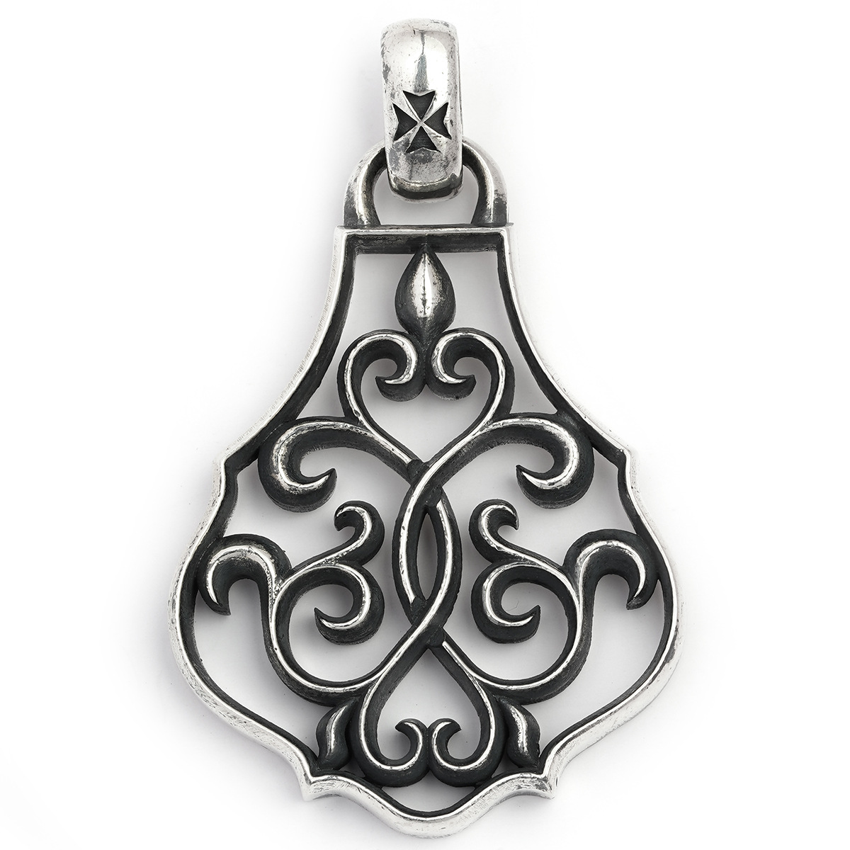 Chrome Hearts Cross Ring - Gothic 925 Sterling Silver Jewelry | David Studio