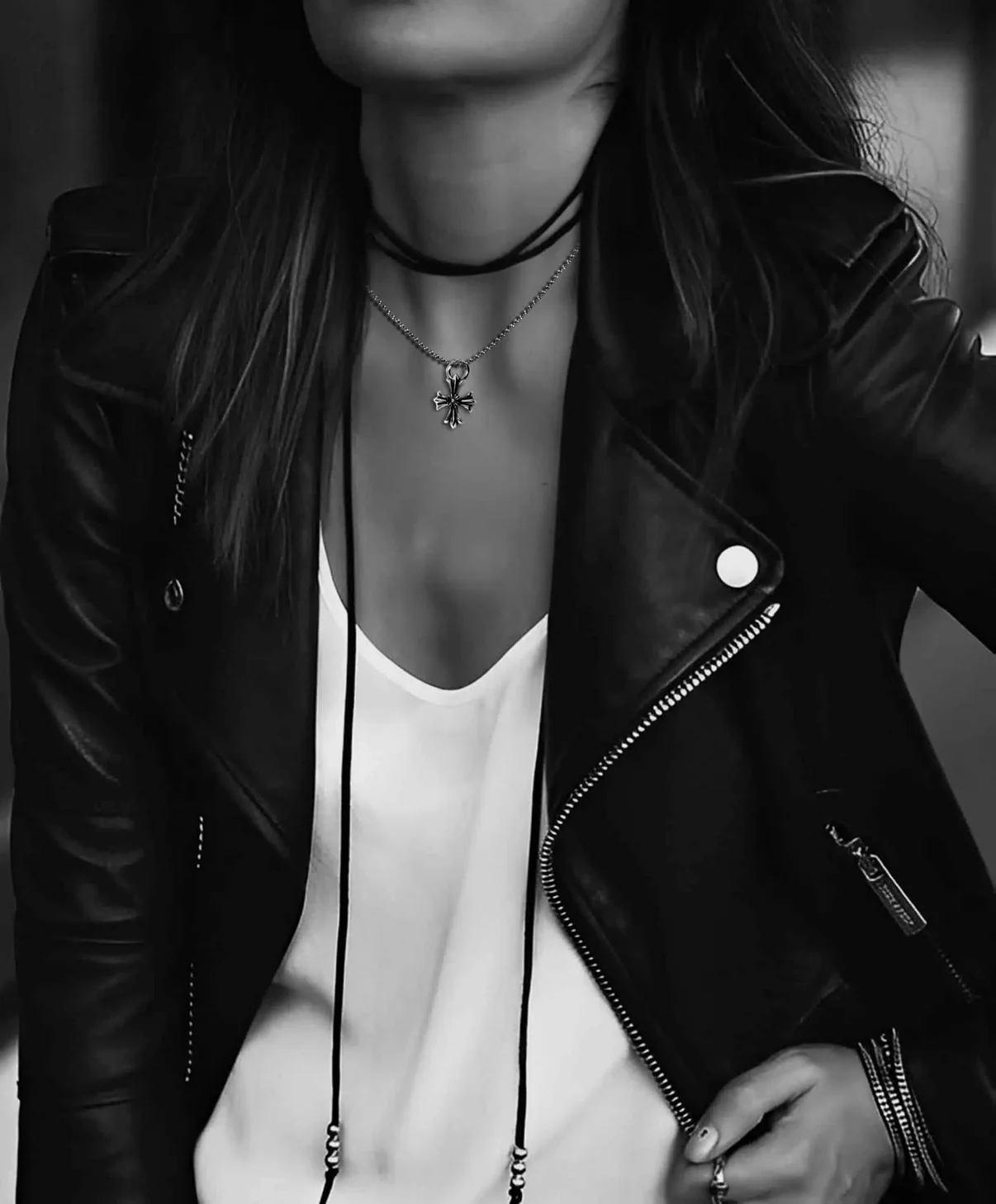 Chrome Hearts Cross Ring - Gothic 925 Sterling Silver Jewelry | David Studio