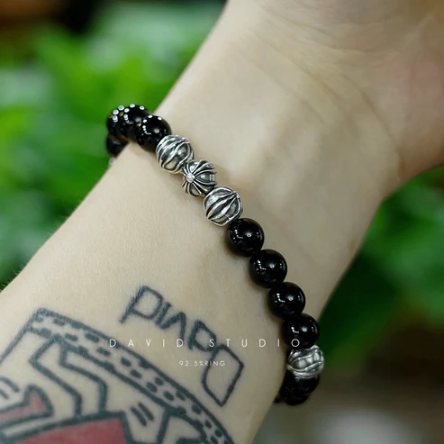 Chrome Hearts Cross Ring - Gothic 925 Sterling Silver Jewelry | David Studio