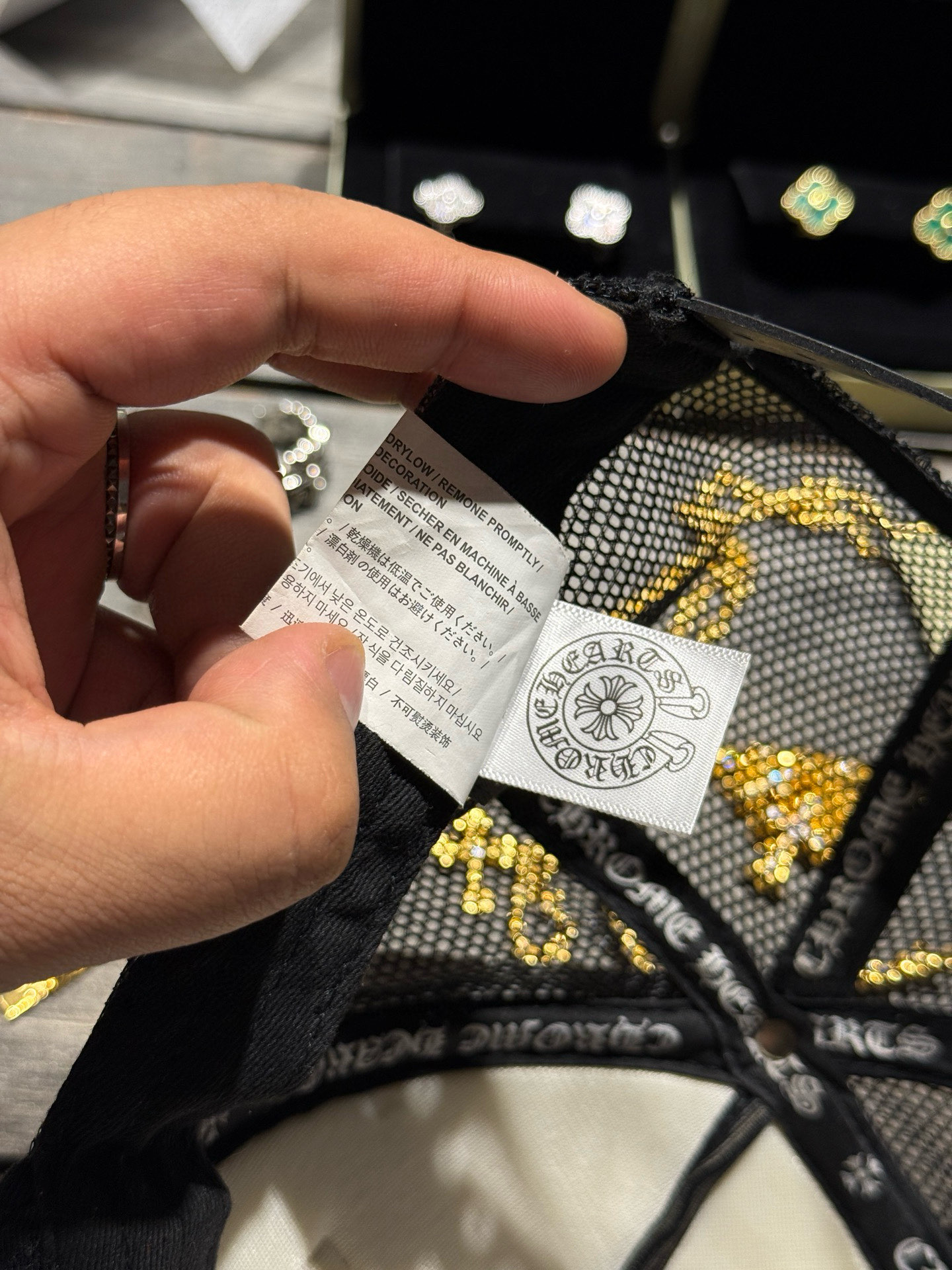 Chrome Hearts Cross Ring - Gothic 925 Sterling Silver Jewelry | David Studio