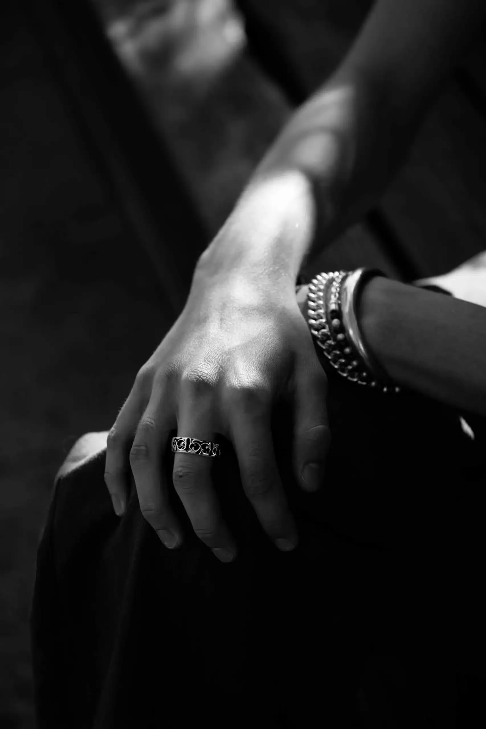 Chrome Hearts Cross Ring - Gothic 925 Sterling Silver Jewelry | David Studio