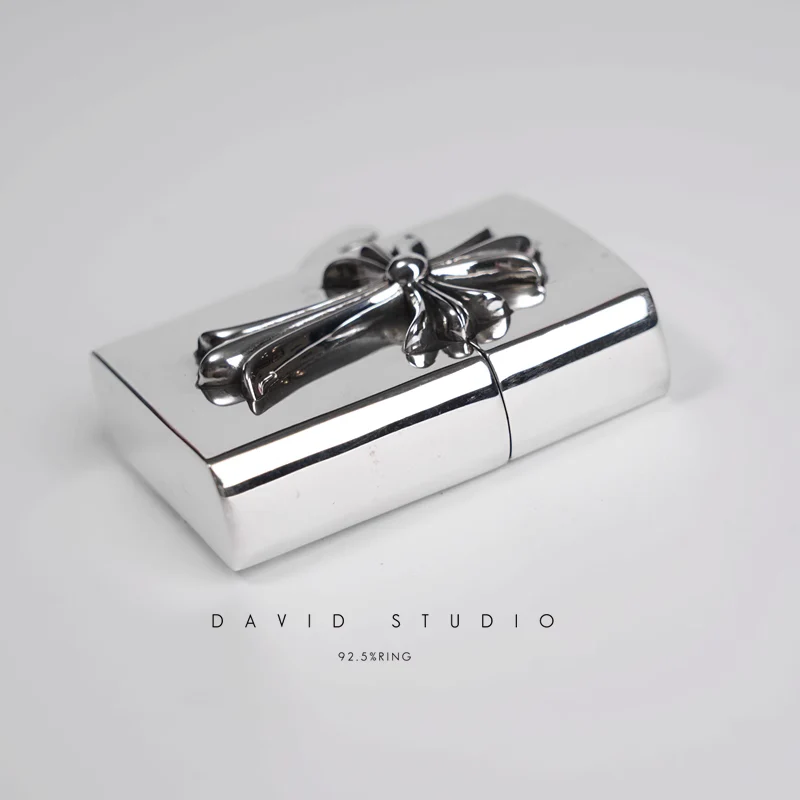 Chrome Hearts Cross Ring - Gothic 925 Sterling Silver Jewelry | David Studio