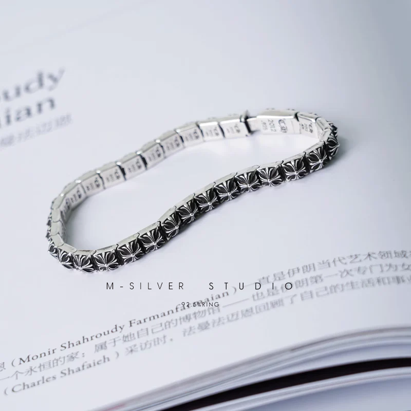 Chrome Hearts Cross Ring - Gothic 925 Sterling Silver Jewelry | David Studio