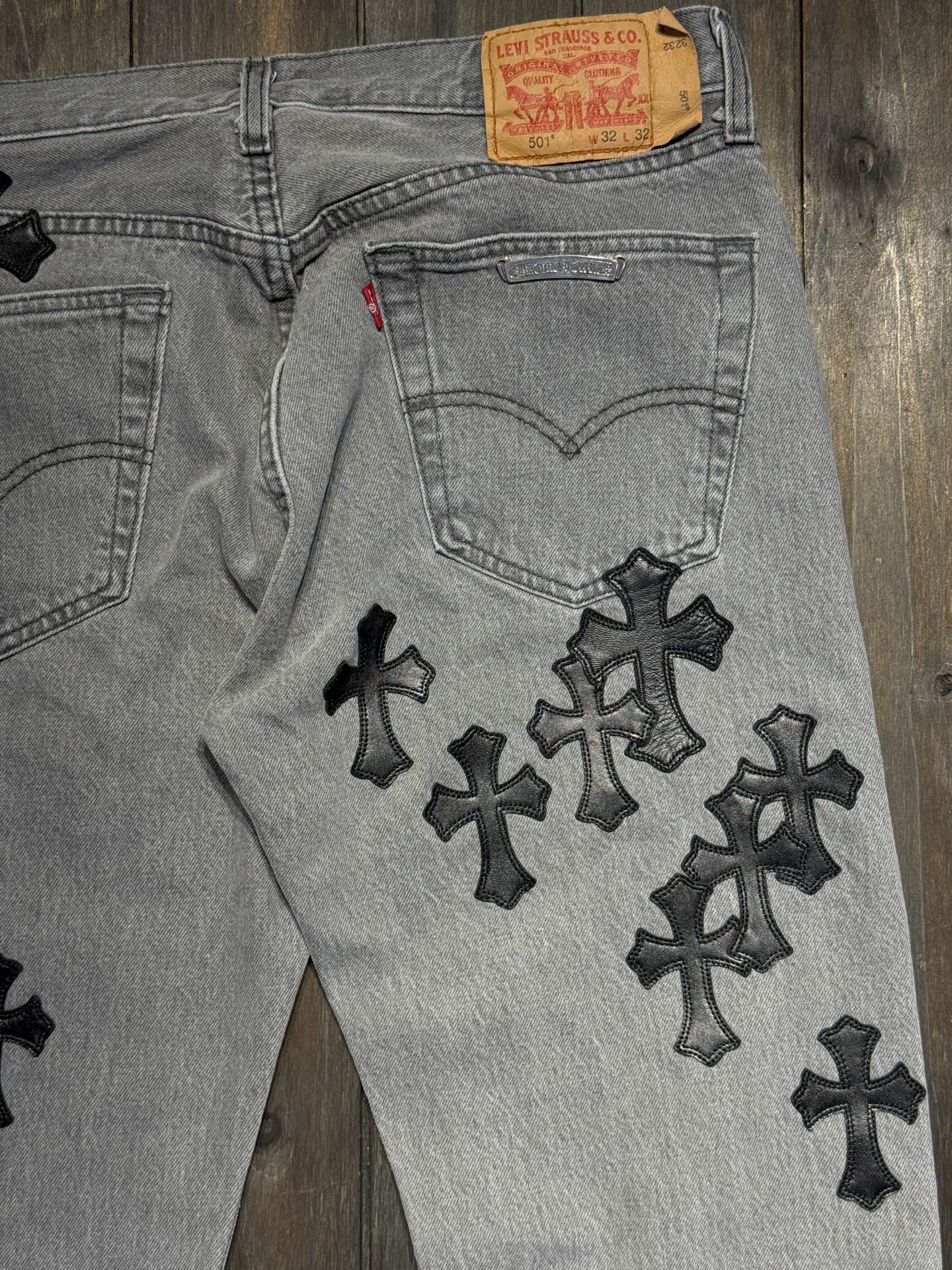 Chrome Hearts Cross Ring - Gothic 925 Sterling Silver Jewelry | David Studio