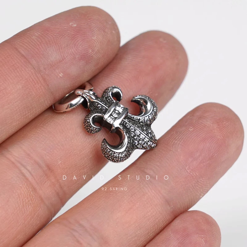 Chrome Hearts Cross Ring - Gothic 925 Sterling Silver Jewelry | David Studio