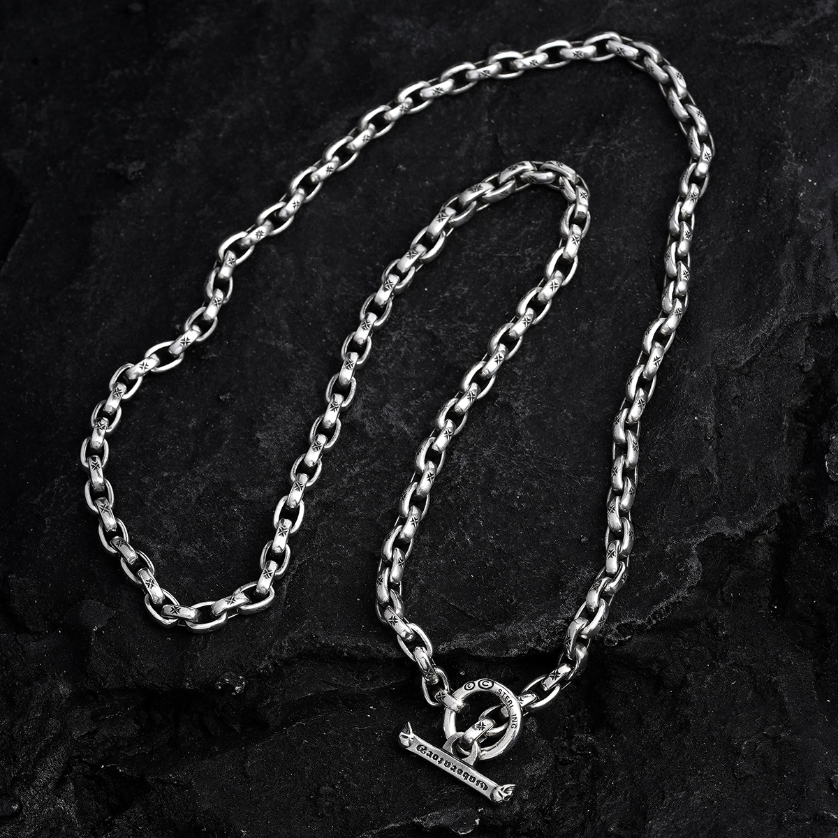 Chrome Hearts Cross Ring - Gothic 925 Sterling Silver Jewelry | David Studio